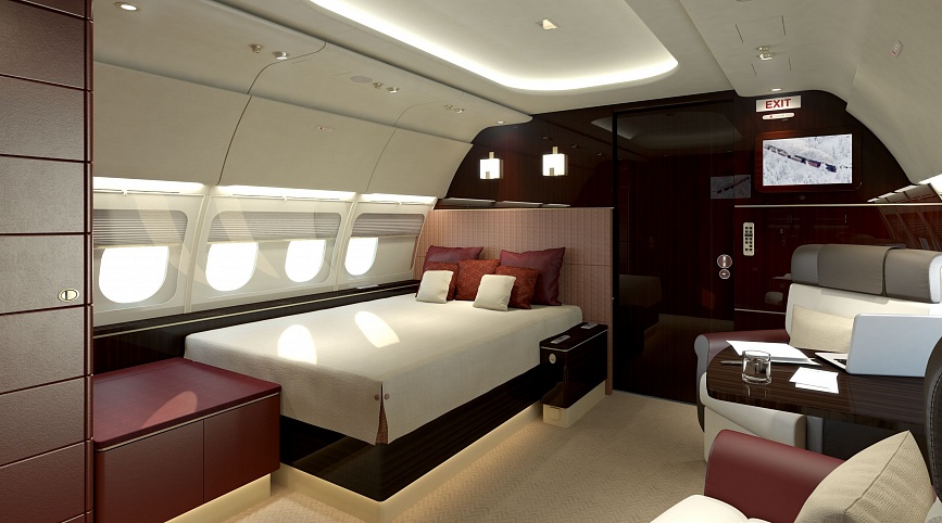 jet privato Airbus 318 CJ